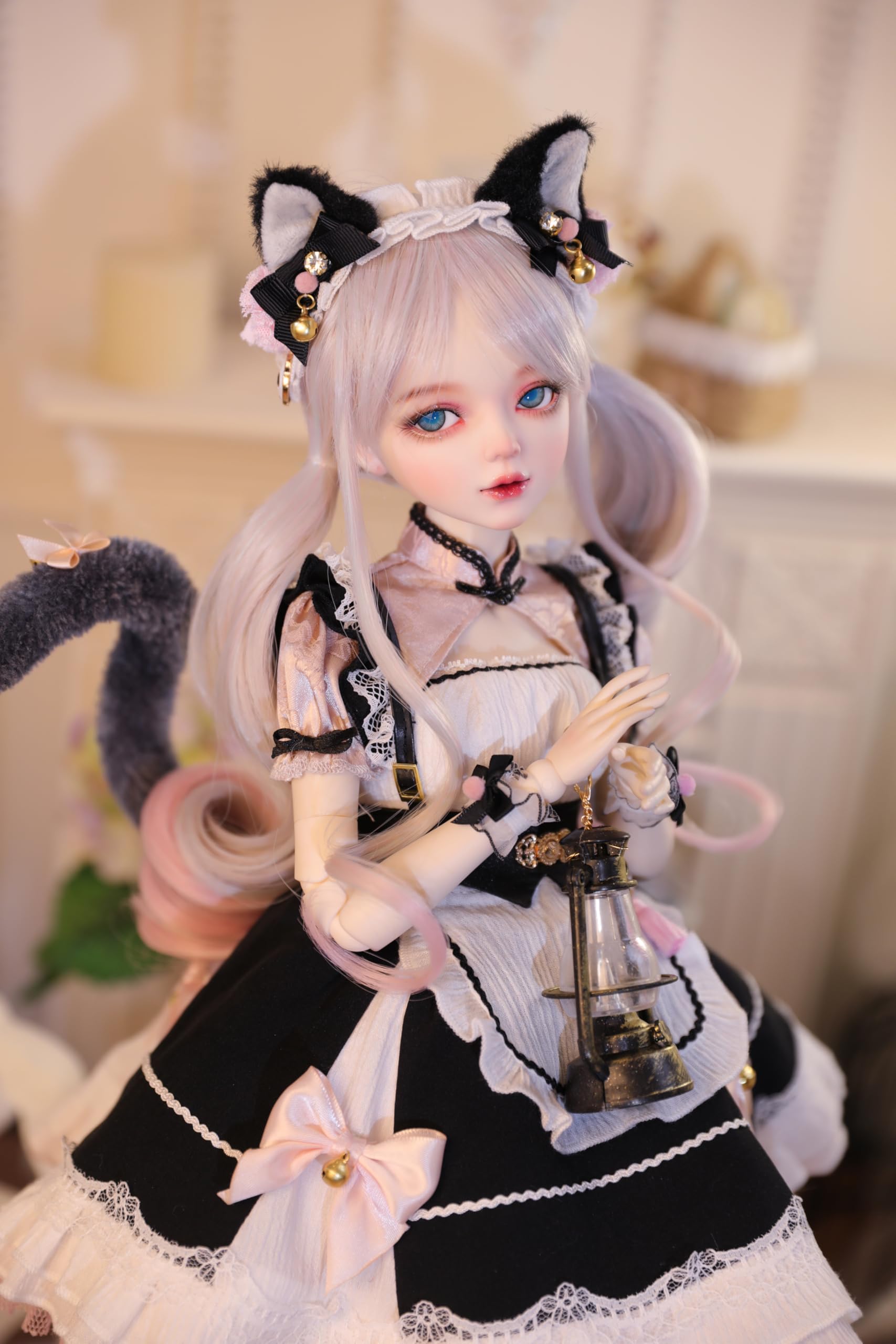 海外作家様 関節人形 優しい眠りうさ ハンドメイド 磁器 陶磁 BJDドール 海外作家様 関節人形 優しい眠りうさ ハンドメイド 磁器 陶磁